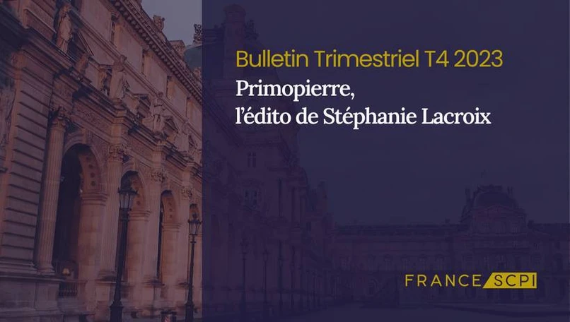 La SCPI Primopierre ajuste son prix de part en 2023