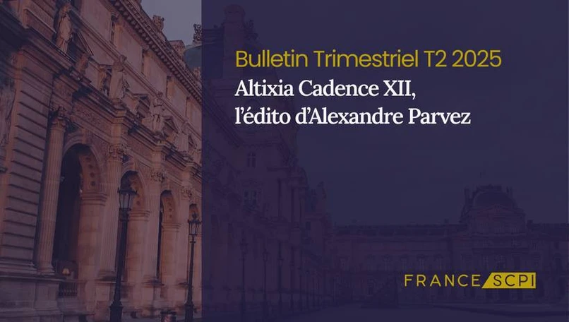 Plusieurs relocations effectuées par la SCPI Altixia Cadence XII au 2e trimestre 2025
