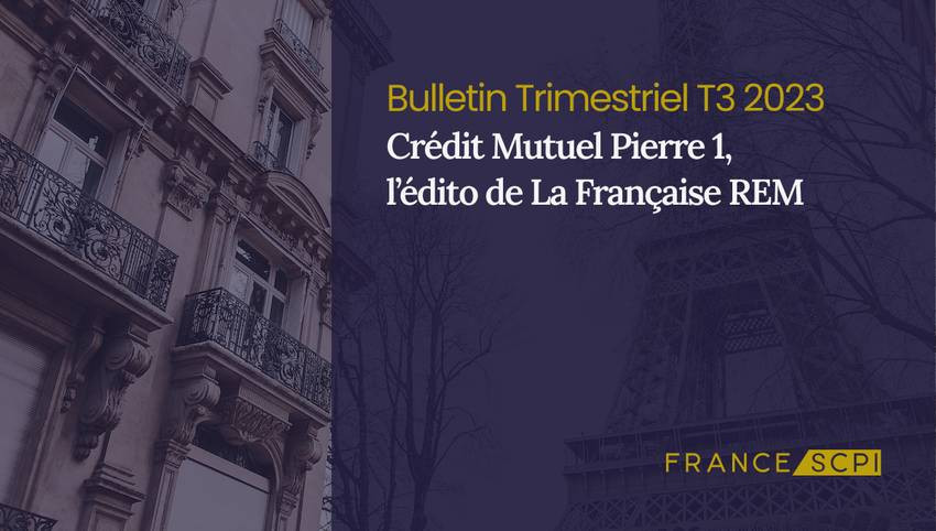 Rendement incertain de la SCPI Crédit Mutuel Pierre 1