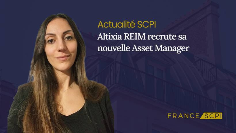 Altixia REIM recrute sa nouvelle Asset Manager