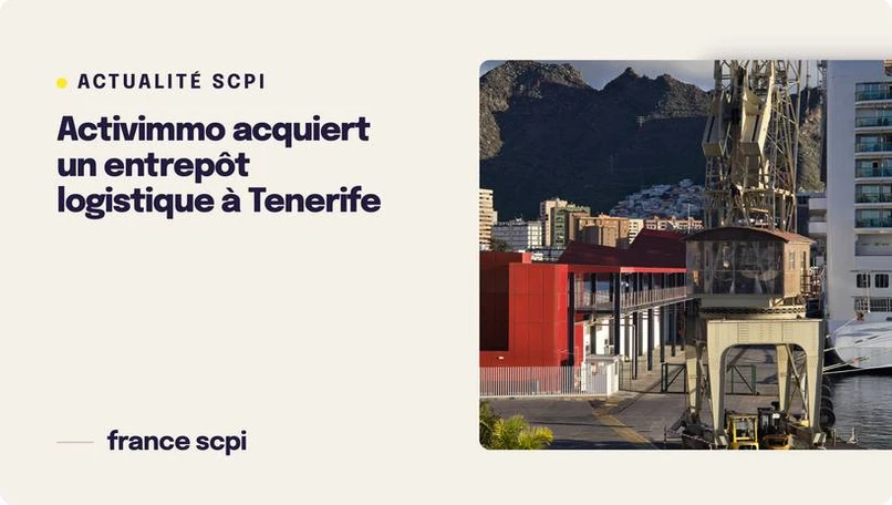 Activimmo acquiert un entrepôt logistique à Tenerife