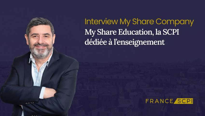 La SCPI My Share Education : interview avec Philippe Ifergane, Président de My Share Company