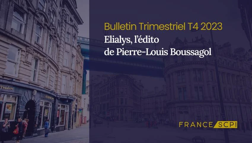 La SCPI Elialys affiche un TD de 5,55% en 2023