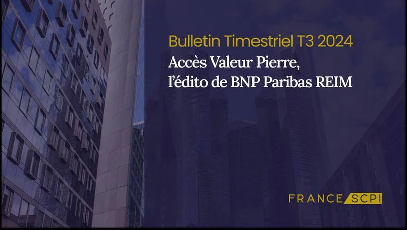 Ajustement du prix de part à la baisse pour Accès Valeur Pierre