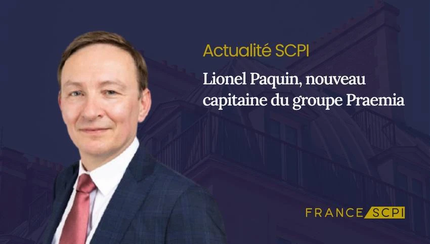 Lionel Paquin, nouveau capitaine du groupe Praemia
