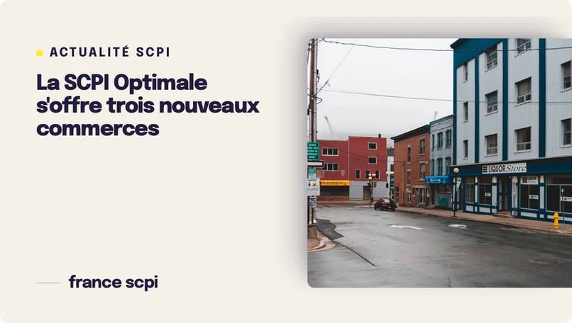 Optimale s'offre trois nouveaux commerces en régions