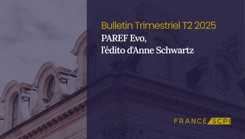 Paref Evo conduit plusieurs opérations locatives au 2ème trimestre