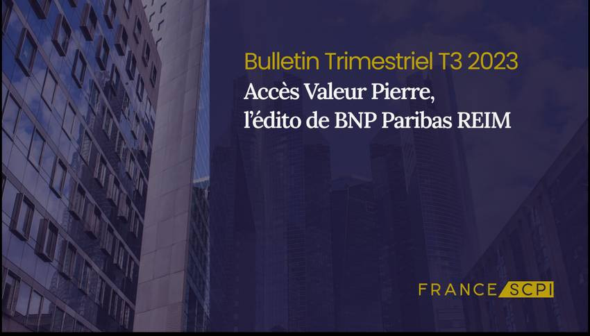 SCPI Accès Valeur Pierre : évolution du portefeuille immobilier