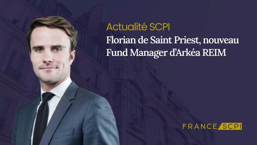 Florian de Saint Priest, nouveau Fund Manager d’Arkéa REIM