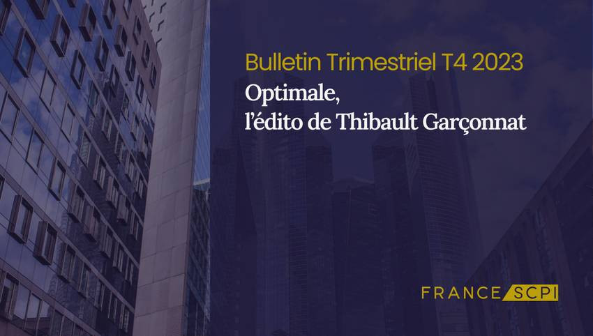 La SCPI Optimale affiche un TD supérieur à 6% en 2023