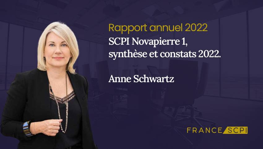 SCPI Novapierre 1, synthèse de l'année 2022