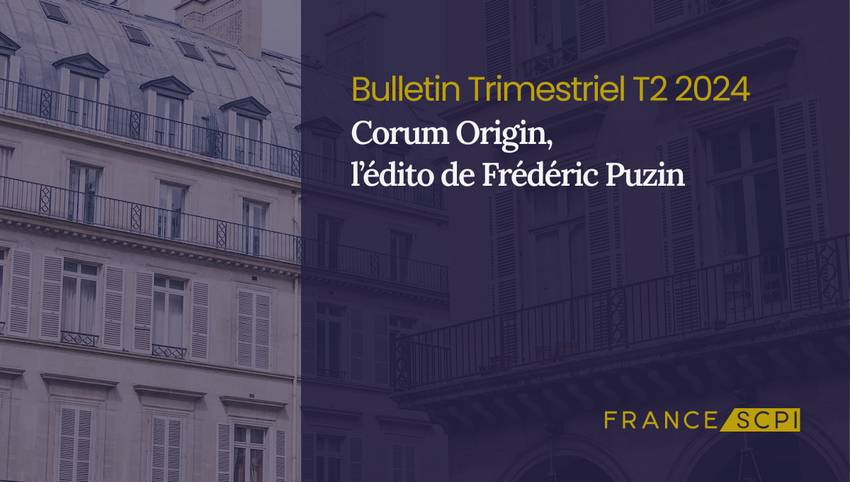 La SCPI Corum Origin maintient un rendement de 6% en 2024