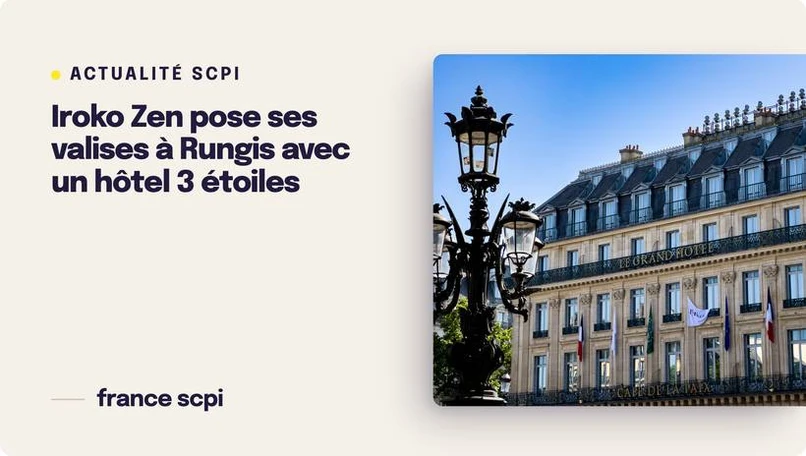Iroko Zen pose ses valises à Rungis avec un hôtel 3 étoiles
