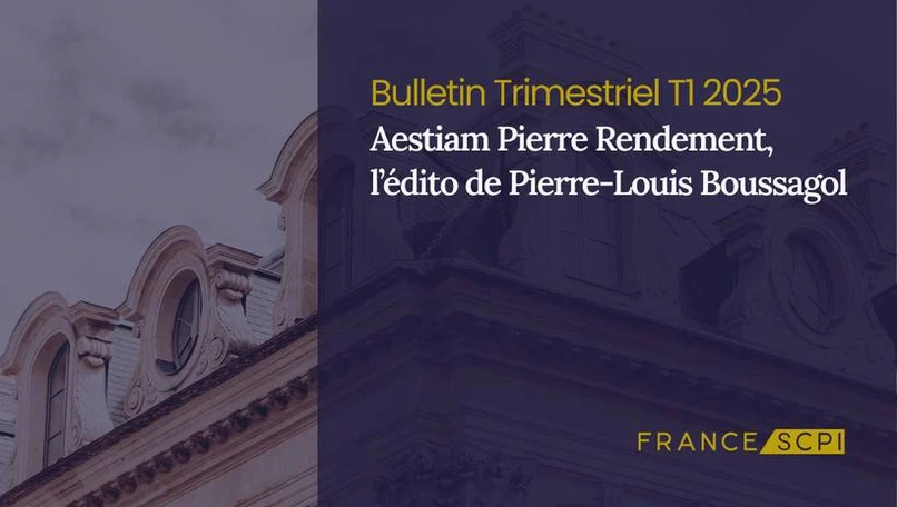 Aestiam Pierre Rendement réalise la cession d'un actif ce trimestre