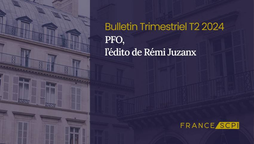 PFO : maintien du prix de part et objectifs de rendement 2024