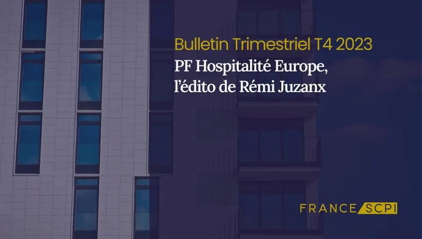 SCPI PF Hospitalité Europe : engagement ISR et gestion d'actifs