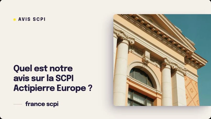 Avis Actipierre Europe