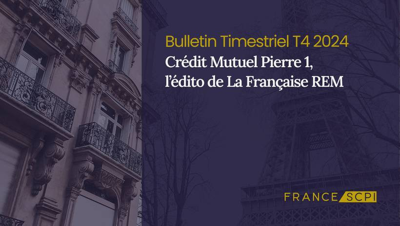 Crédit Mutuel Pierre 1 face à un marché en mutation