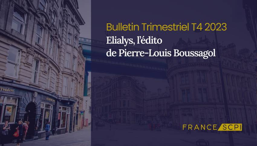 La SCPI Elialys affiche un TD de 5,55% en 2023