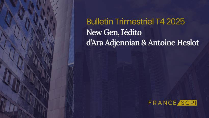 La SCPI New Gen pose les bases de son portefeuille européen