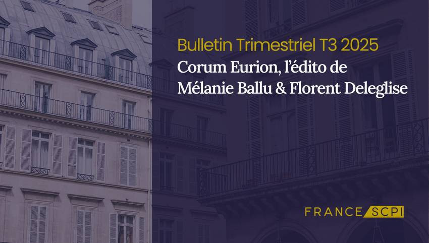 SCPI Corum Eurion, des résultats en forte progression