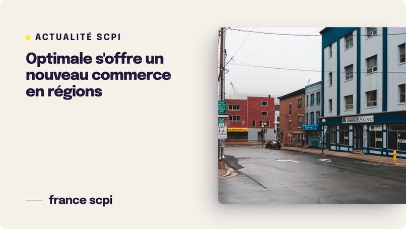 Optimale s'offre un nouveau commerce en régions