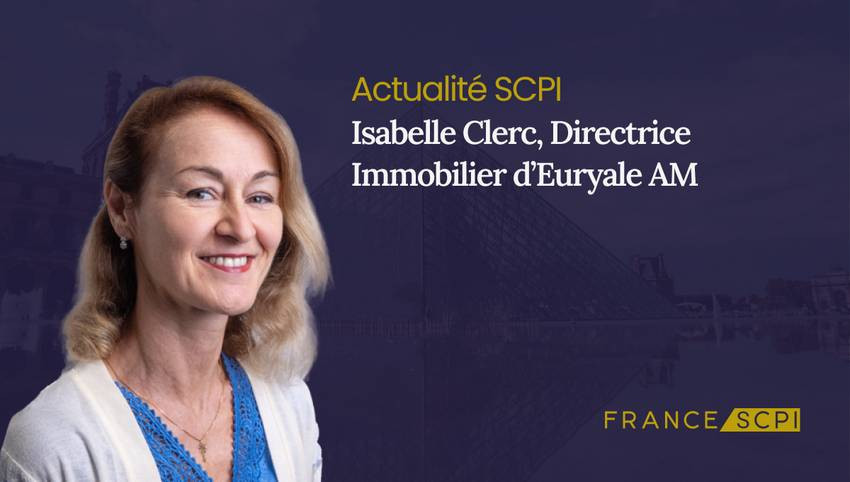 Isabelle Clerc, nouvelle Directrice Immobilier d’Euryale AM