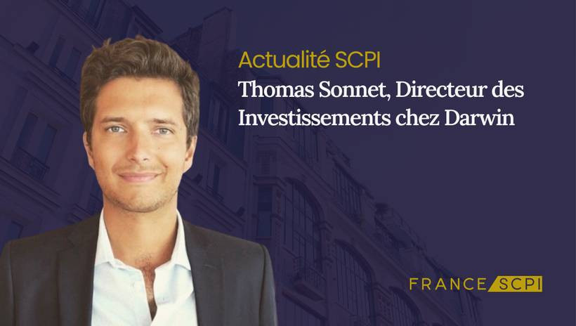 Thomas Sonnet, Directeur des Investissements chez Darwin