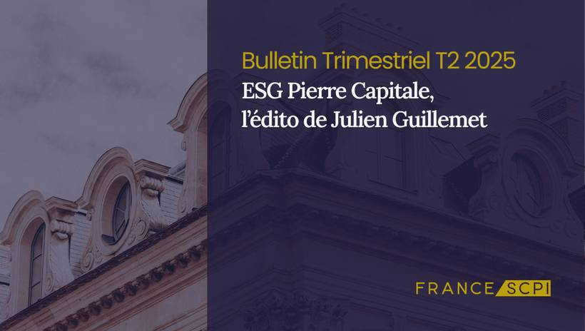 La valeur du patrimoine d'ESG Pierre Capitale en hausse