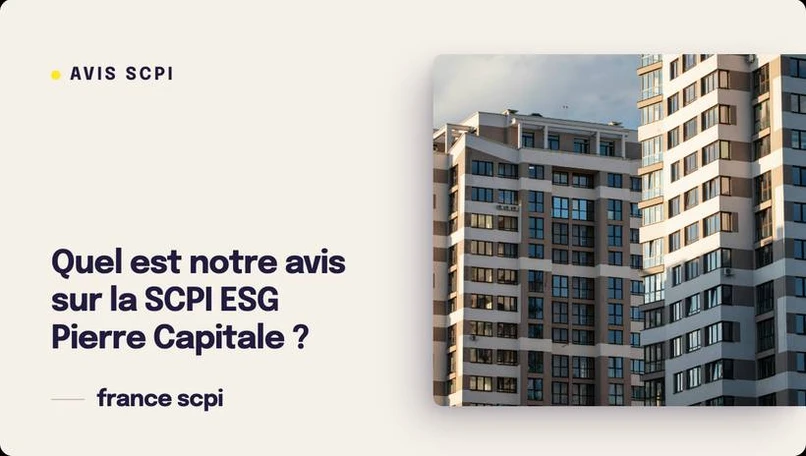 Avis ESG Pierre Capitale