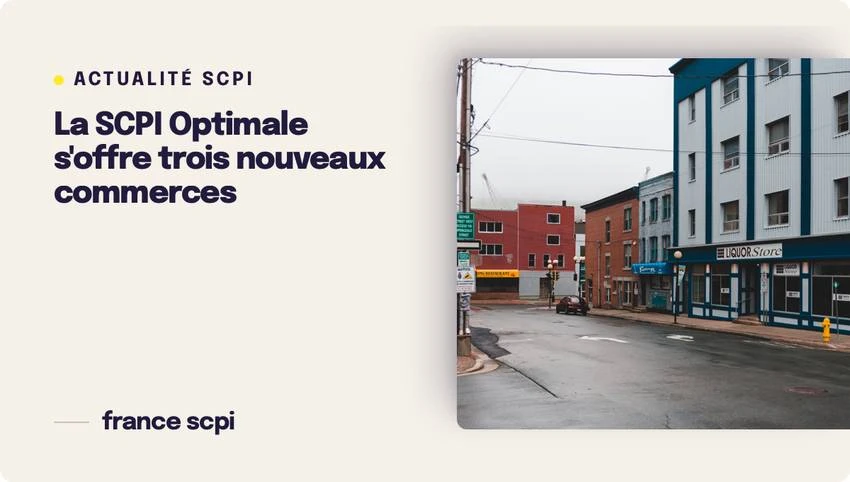 Optimale s'offre trois nouveaux commerces en régions