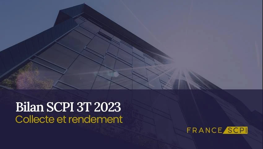 Bilan SCPI trimestriel 3T 2023