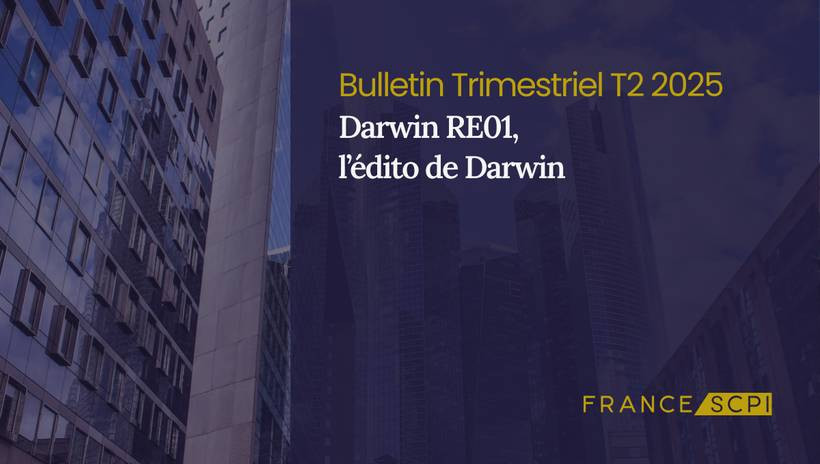 Une ouverture à l'international pour la SCPI Darwin RE01