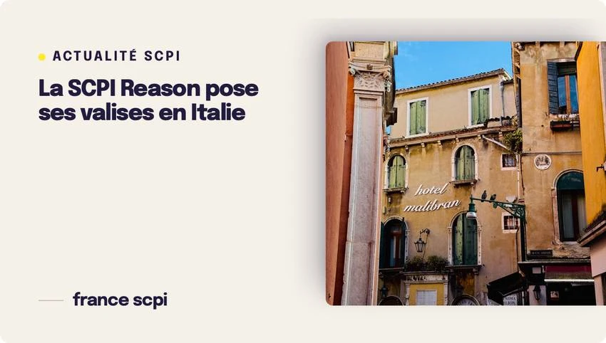 La SCPI Reason s'offre des hôtels en Italie