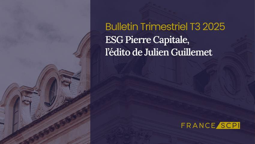 ESG Pierre Capitale améliore ses performances locatives