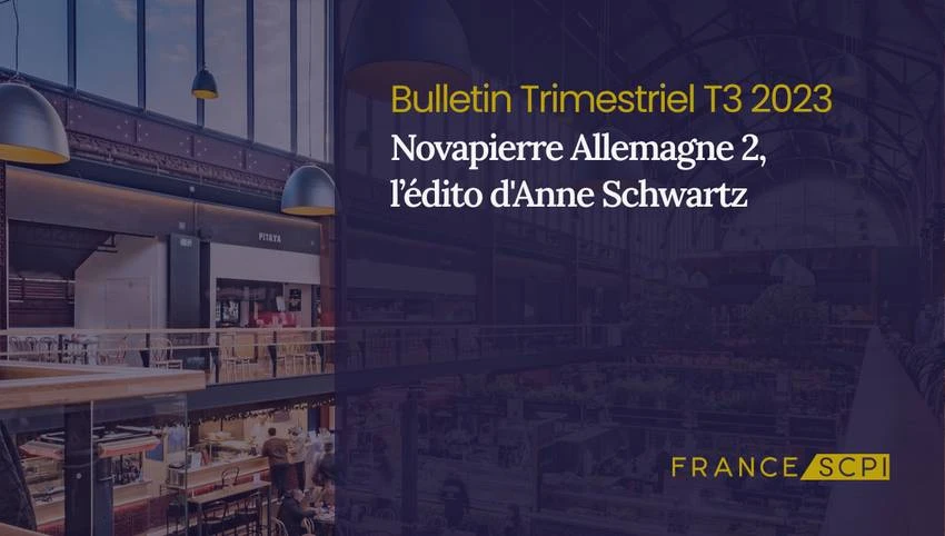 La SCPI Novapierre Allemagne 2 améliore son portefeuille