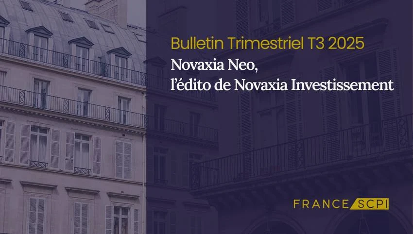 Un cap maintenu pour la SCPI Novaxia Neo