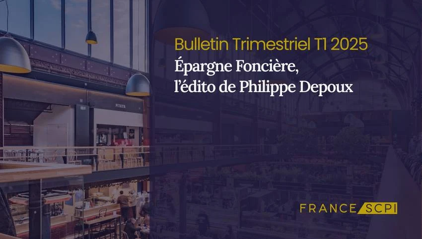 La SCPI Epargne Foncière réalise plusieurs cessions