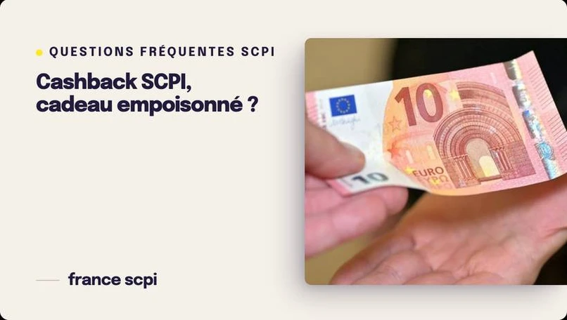 Cashback SCPI, cadeau empoisonné ?