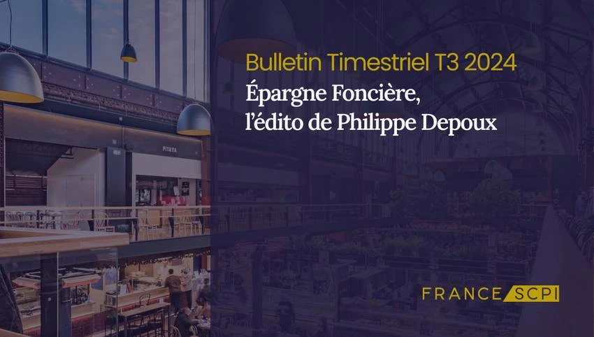 SCPI Épargne Foncière : Arbitrage et stabilisation des taux