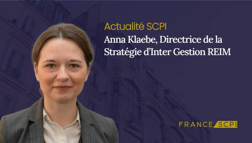 Anna Klaebe, nouvelle Directrice Stratégie d’Inter Gestion REIM