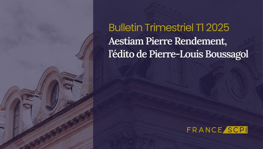 Aestiam Pierre Rendement réalise la cession d'un actif ce trimestre