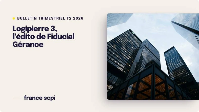 La SCPI Logipierre 3 maintient une occupation optimale