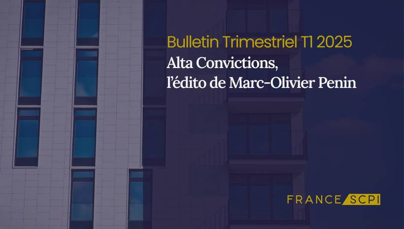 La SCPI Alta Convictions vise un rendement de 6,5% en 2025