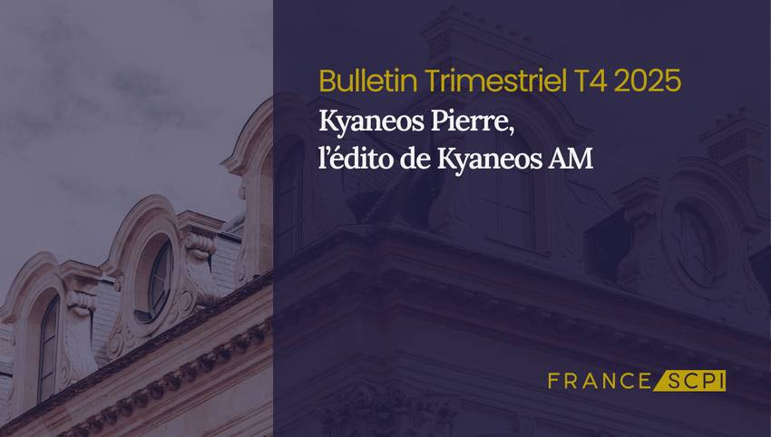 La SCPI Kyaneos Pierre renforce son patrimoine résidentiel