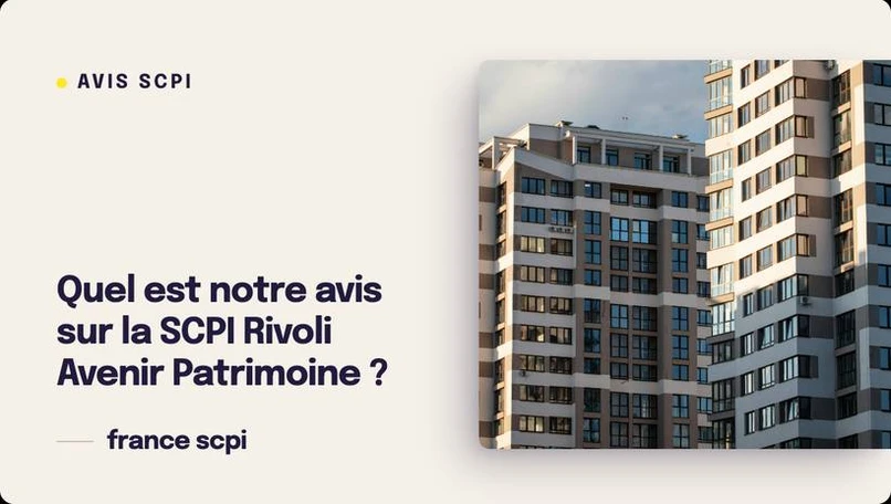 Avis Rivoli Avenir Patrimoine
