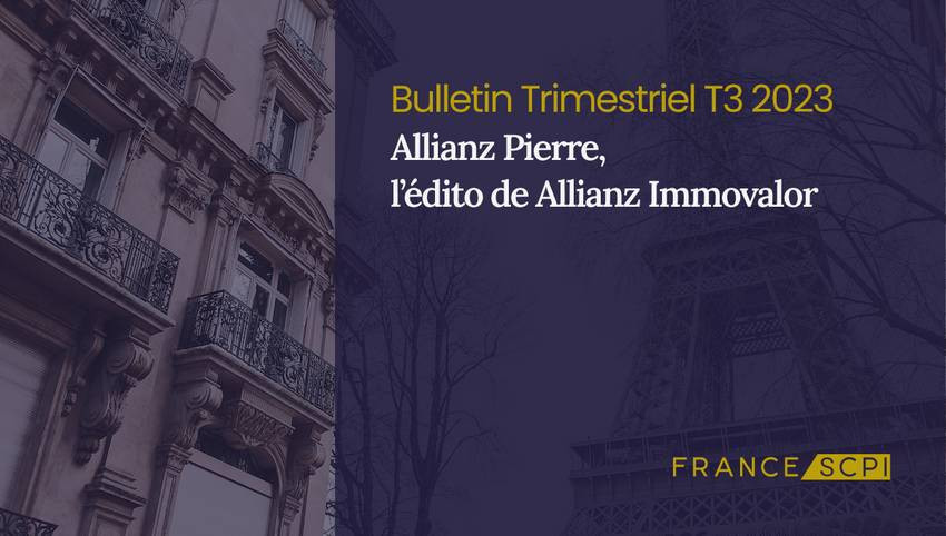 Plus de sélectivité au sein de la SCPI Allianz Pierre au T3 2023