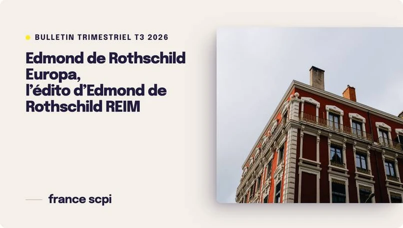 Une distribution en hausse pour la SCPI EdR Europa