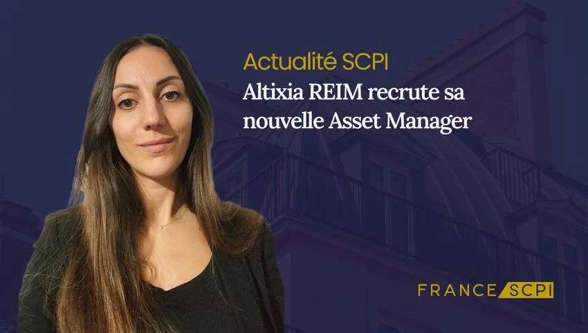 Altixia REIM recrute sa nouvelle Asset Manager