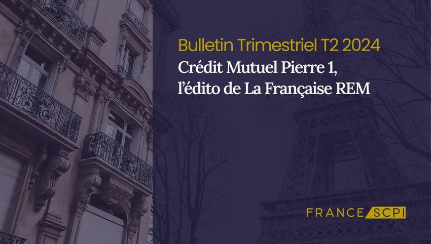 La SCPI Crédit Mutuel Pierre 1 réalise plusieurs plus-values
